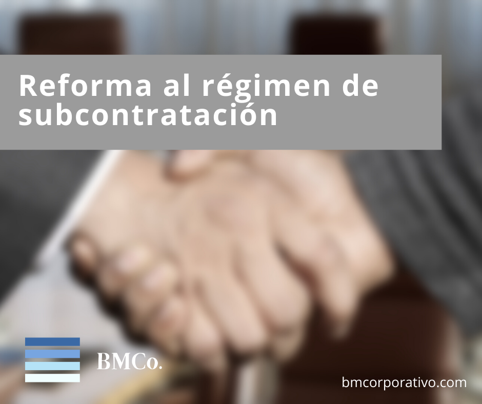 Reforma Subcontratacion
